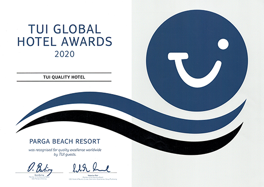 TUI Global Hotel Awards 2020